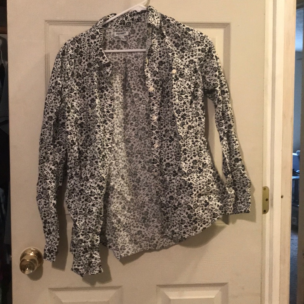 Floral Button-Up